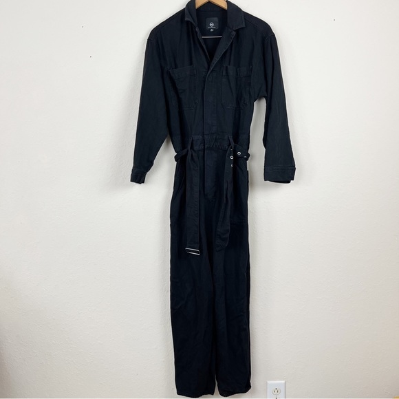 Adriano Goldschmied Ryleigh Black Jumpsuit Size Medium - Picture 5 of 10